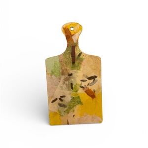 Handmade Mixed Media Wall Photo & Note Holder with Clip - One of a Kind